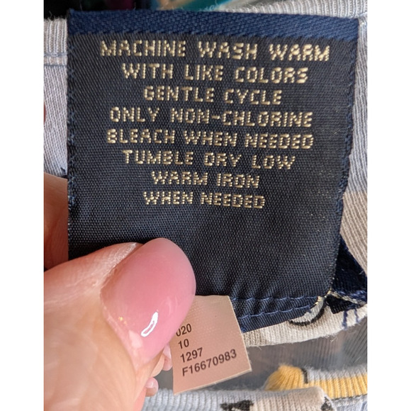 Nick & Nora Counting Sheep Pajama Set Pant Top Pants Blue Whimsical RARE NWT - Picture 8 of 14